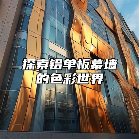 探索铝单板幕墙的色彩世界