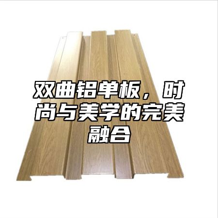 双曲铝单板，时尚与美学的完美融合
