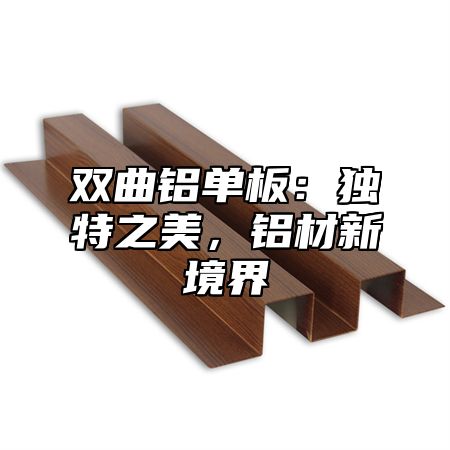 双曲铝单板：独特之美，铝材新境界
