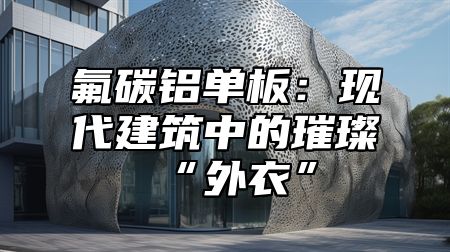 氟碳铝单板：现代建筑中的璀璨“外衣”