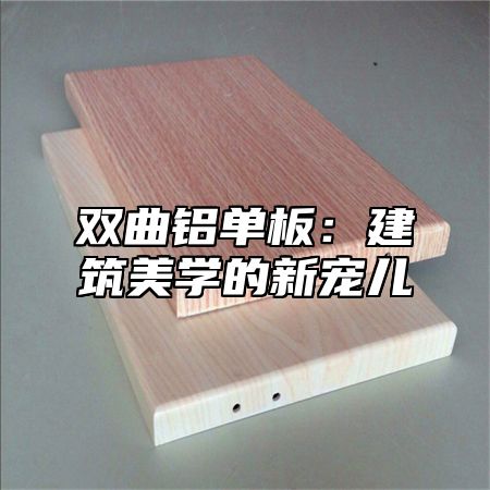 双曲铝单板：建筑美学的新宠儿