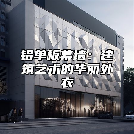 铝单板幕墙：建筑艺术的华丽外衣